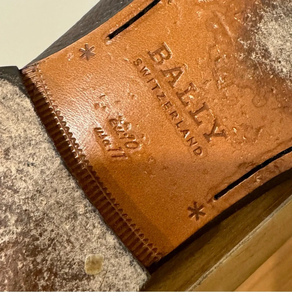 Bally | Webb loafers | Size EU10E / US 11D Made Switzerland